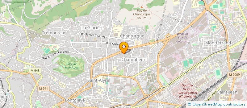 localisation de l'entreprise MADAME FLORE-ANNE PELLOQUET  CEYRAT