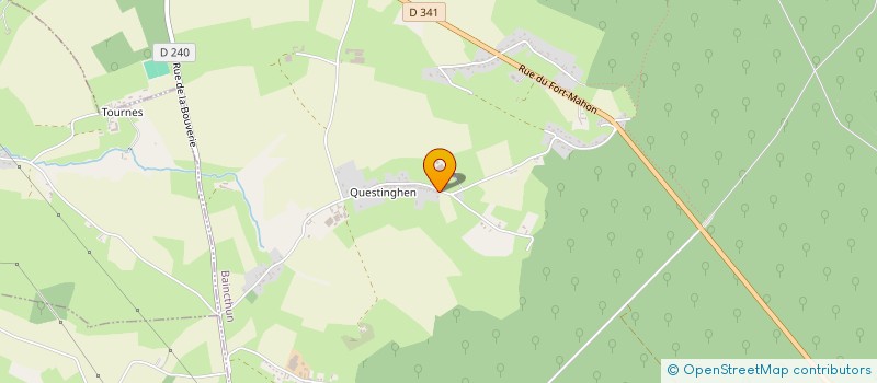 localisation de l'entreprise MADAME FLORE-ANNE WALLET  BAINCTHUN