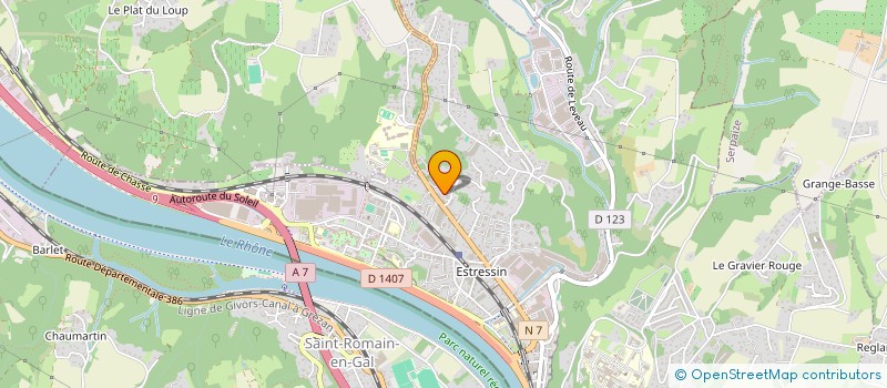 localisation de l'entreprise MADAME FLORE AVICE  VIENNE