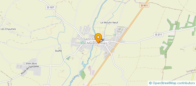 localisation de l'entreprise MADAME FLORE BAILLY  SAINT-PIERRE-LA-NOUE