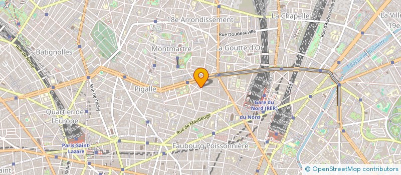 localisation de l'entreprise MADAME FLORE BEAUDELIN  PARIS