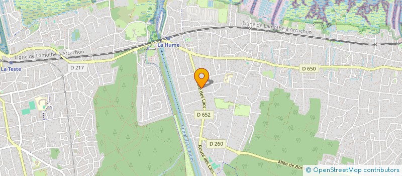 localisation de l'entreprise MADAME FLORE BERIOT  GUJAN-MESTRAS