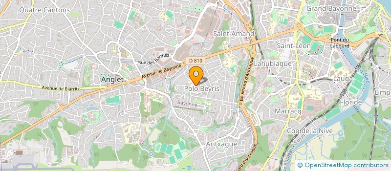 localisation de l'entreprise MADAME FLORE BONNARD à BAYONNE