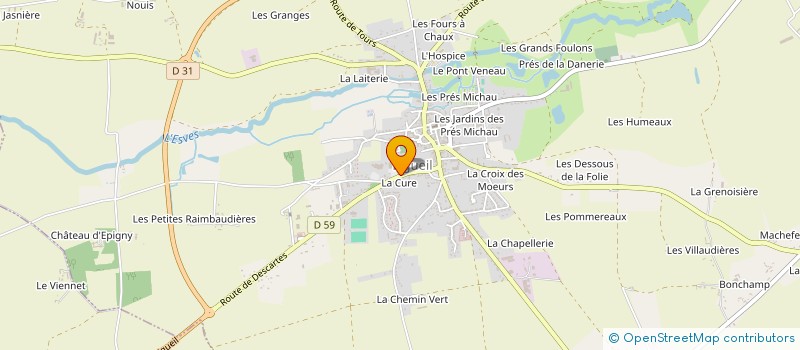 localisation de l'entreprise MADAME FLORE CASY à LIGUEIL