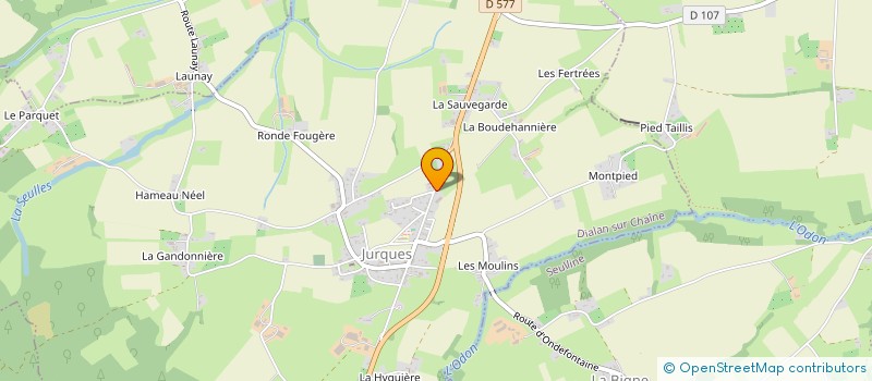 localisation de l'entreprise MADAME FLORE CHABIN  SOULEUVRE EN BOCAGE