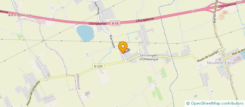 localisation de l'entreprise MADAME FLORE CLIPET  OFFEKERQUE