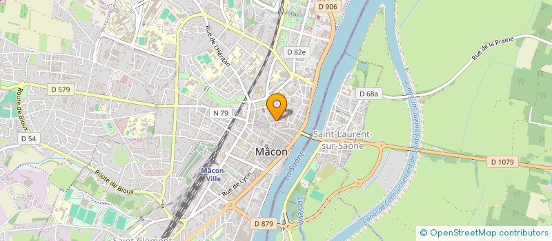 localisation de l'entreprise MADAME FLORE CORGIER à MACON