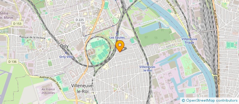 localisation de l'entreprise MADAME FLORE CORNET  VILLENEUVE-LE-ROI