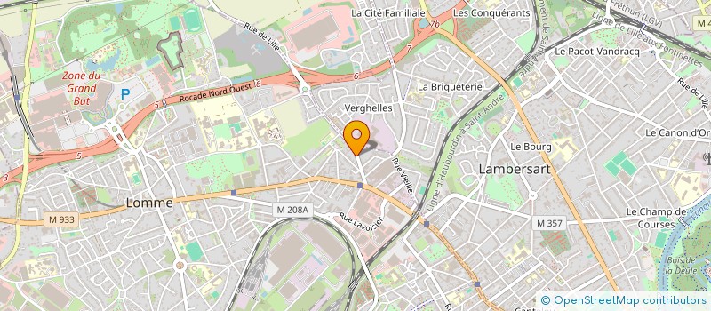 localisation de l'entreprise MADAME FLORE CREPIN à LILLE