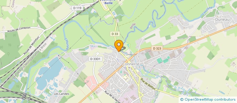 localisation de l'entreprise MADAME FLORE DE CALONNE D'AVESNES  BEILLE