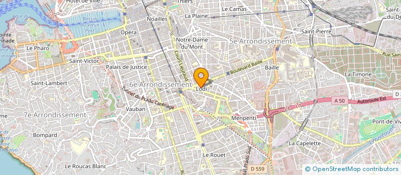 localisation de l'entreprise MADAME FLORE DE MARTRIN-DONOS à MARSEILLE