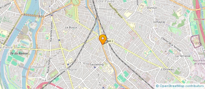 localisation de l'entreprise MADAME FLORE DE ROQUEFEUIL  TOULOUSE