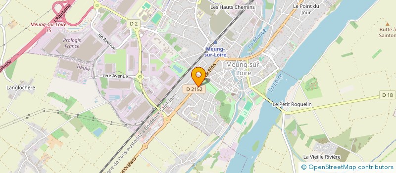 localisation de l'entreprise MADAME FLORE DEGOUL à MEUNG-SUR-LOIRE