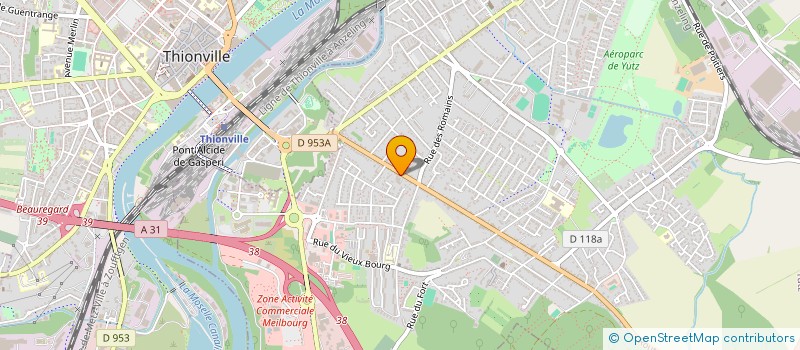 localisation de l'entreprise MADAME FLORE DEMULIER  YUTZ