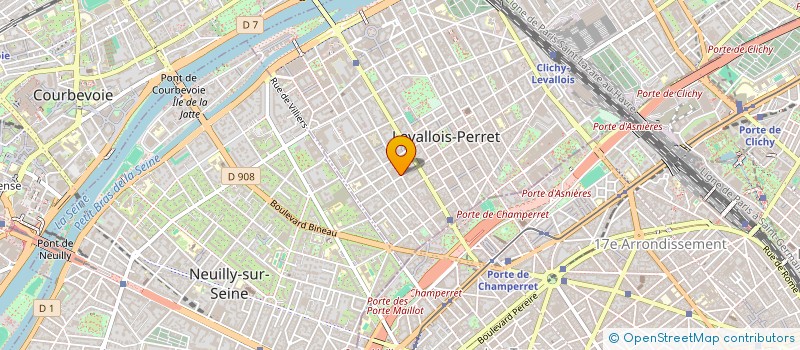 localisation de l'entreprise MADAME FLORE DESGREES DU LOU à LEVALLOIS-PERRET