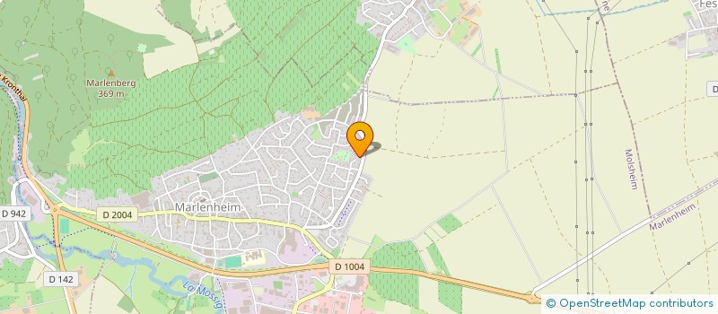 localisation de l'entreprise MADAME FLORE DILLINGER  MARLENHEIM