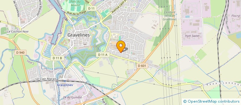 localisation de l'entreprise MADAME FLORE GARCIA CAPILLA à GRAVELINES