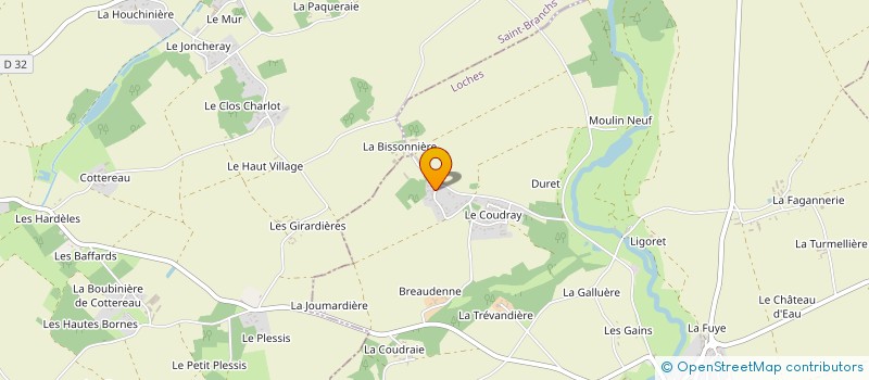 localisation de l'entreprise MADAME FLORE GIRAULT à TAUXIGNY-SAINT-BAULD