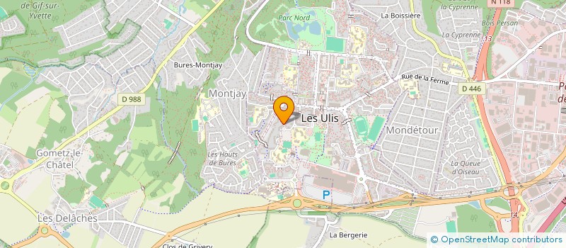 localisation de l'entreprise MADAME FLORE GUYOT à LES ULIS