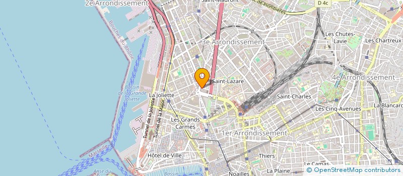 localisation de l'entreprise MADAME FLORE LACASSIN à MARSEILLE