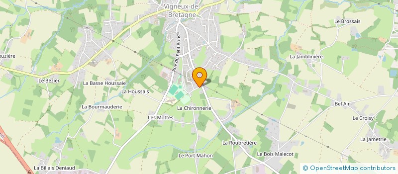 localisation de l'entreprise MADAME FLORE LEMOISSON  VIGNEUX-DE-BRETAGNE