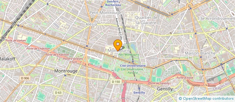 localisation de l'entreprise MADAME FLORE LEVIER CHEDID  PARIS