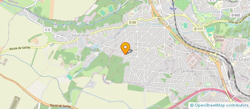 localisation de l'entreprise MADAME FLORE LHERAULT  IGNY