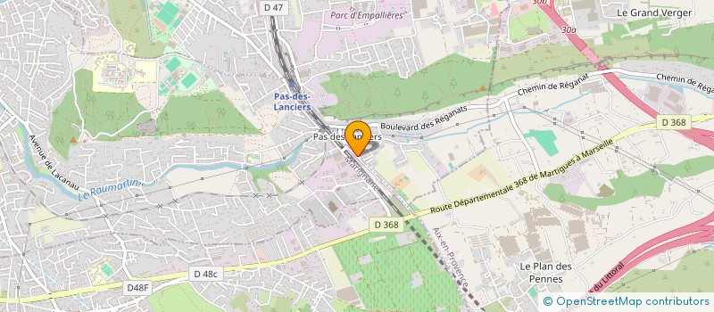 localisation de l'entreprise MADAME FLORE MICHAILESCO  SAINT-VICTORET