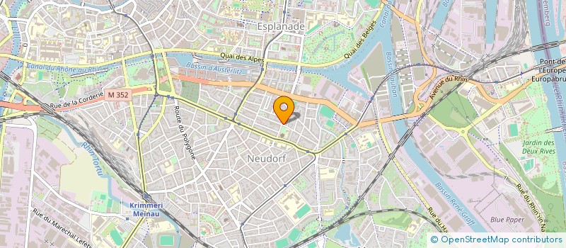 localisation de l'entreprise MADAME FLORE NICOULET à STRASBOURG