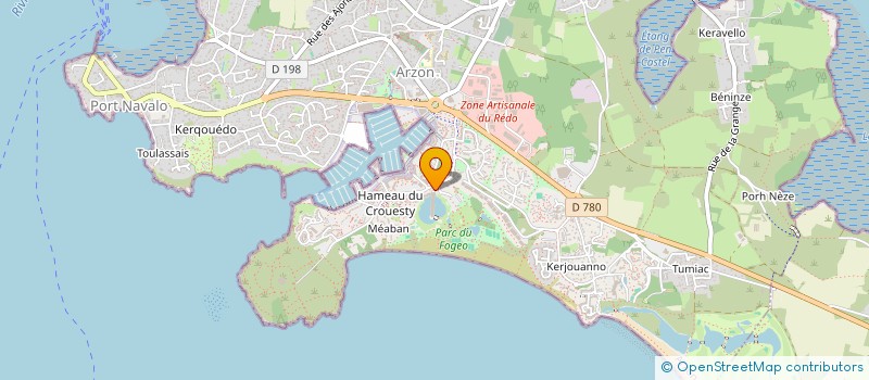 localisation de l'entreprise MADAME FLORE OGER  ARZON