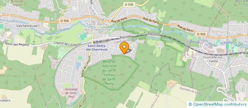 localisation de l'entreprise MADAME FLORE OTSAGHE  SAINT-REMY-LES-CHEVREUSE