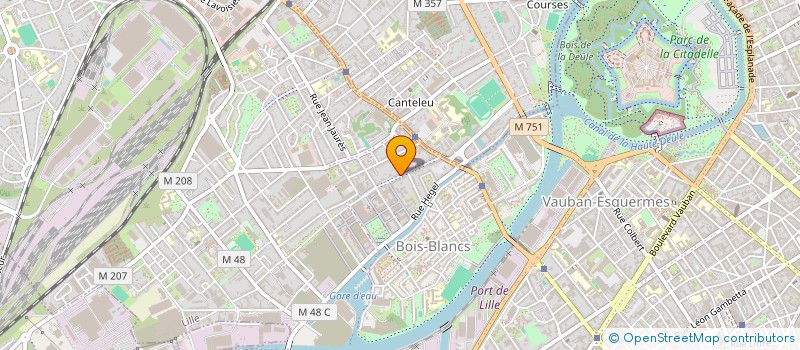 localisation de l'entreprise MADAME FLORE PALIX à LILLE