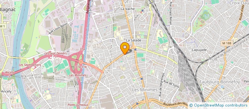 localisation de l'entreprise MADAME FLORE PALLUEL  PIBRAC