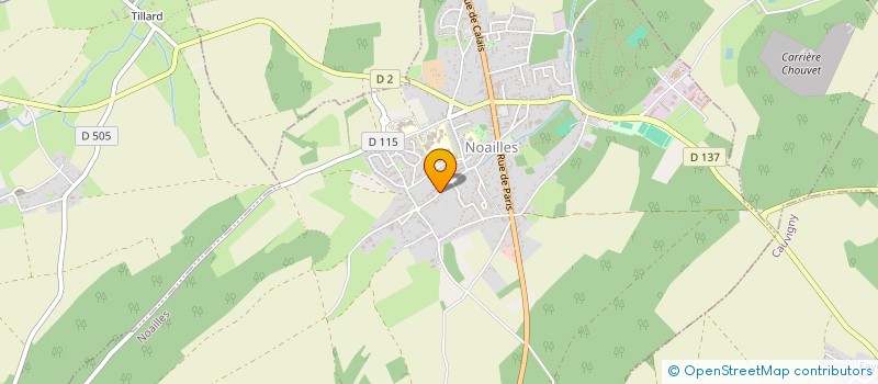 localisation de l'entreprise MADAME FLORE PELLEGRINI  NOAILLES