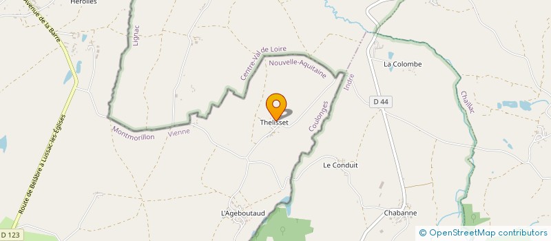 localisation de l'entreprise MADAME FLORE QUAQUIN  COULONGES-LES-HEROLLES