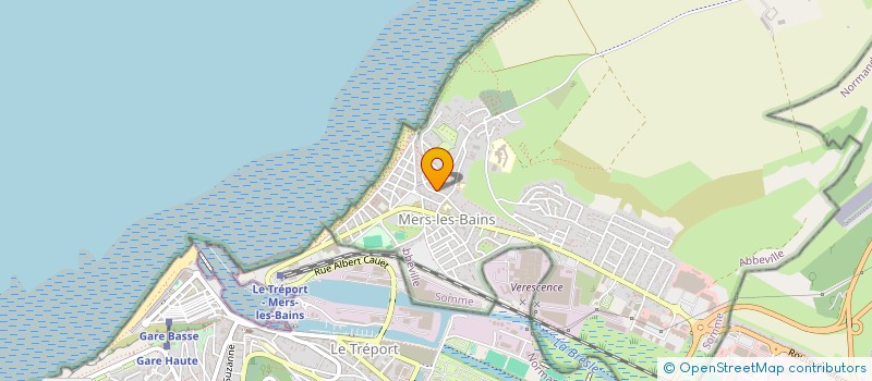 localisation de l'entreprise MADAME FLORE RAEVEN  MERS-LES-BAINS