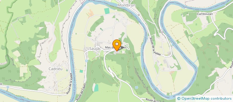 localisation de l'entreprise MADAME FLORE RIMOND  SAUJAC