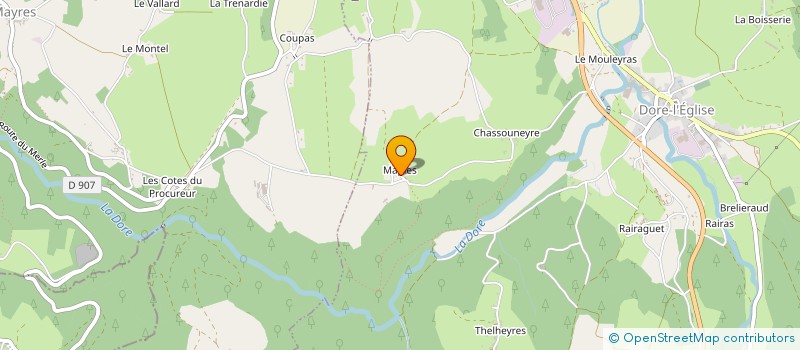 localisation de l'entreprise MADAME FLORE ROUX  PLANIOLES