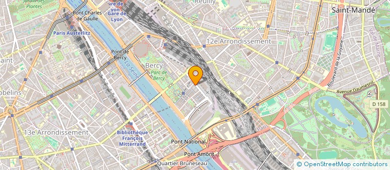 localisation de l'entreprise MADAME FLORE SERVANT  PARIS