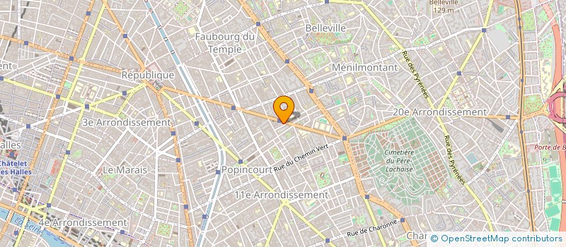 localisation de l'entreprise MADAME FLORE TALAMON  PARIS