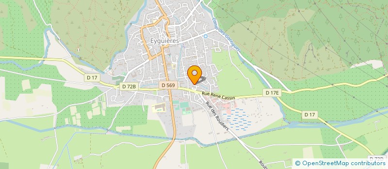 localisation de l'entreprise MADAME FLORE TIEFENBRUNNER  EYGUIERES