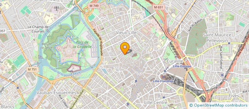 localisation de l'entreprise MADAME FLORE TOLLIER à LILLE