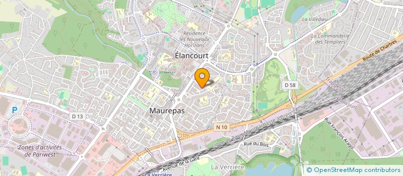 localisation de l'entreprise MADAME FLORE TOURE  MAUREPAS