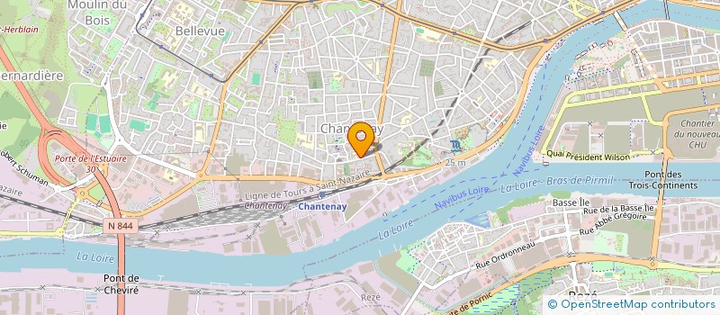 localisation de l'entreprise MADAME FLORE VIGNERON à NANTES