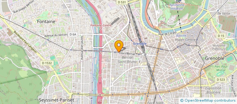 localisation de l'entreprise MADAME FLORE-VIRGINIE HENOCQUE à GRENOBLE