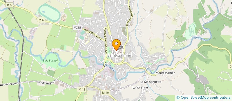 localisation de l'entreprise MADAME FLORE WANTSCHER à CUSSAC