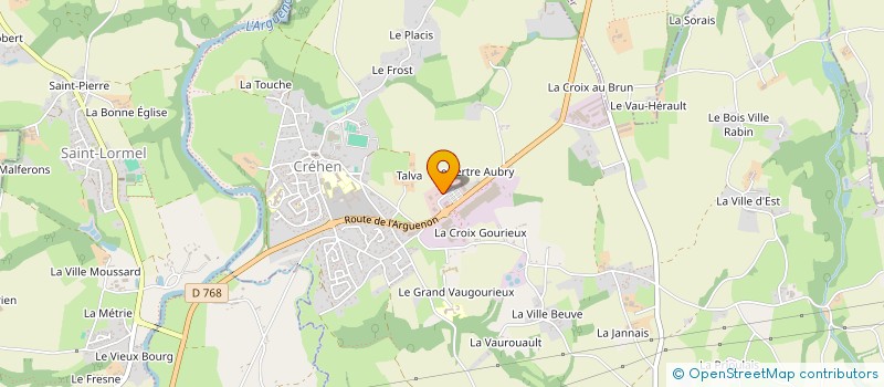 localisation de l'entreprise MADAME FLORE WILLAIN  CREHEN