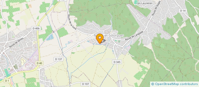 localisation de l'entreprise MADAME FLORELLE ARNAUD  NAGES-ET-SOLORGUES