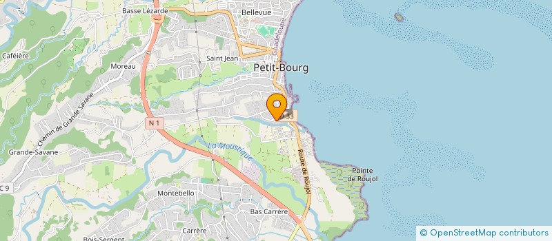 localisation de l'entreprise MADAME FLORELLE LABIRIN  PETIT-BOURG