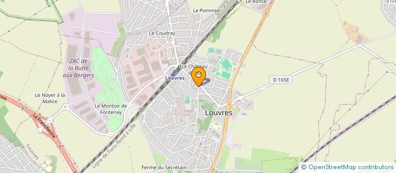 localisation de l'entreprise MADAME FLORELLE PETELOT  LOUVRES